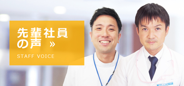 先輩社員の声